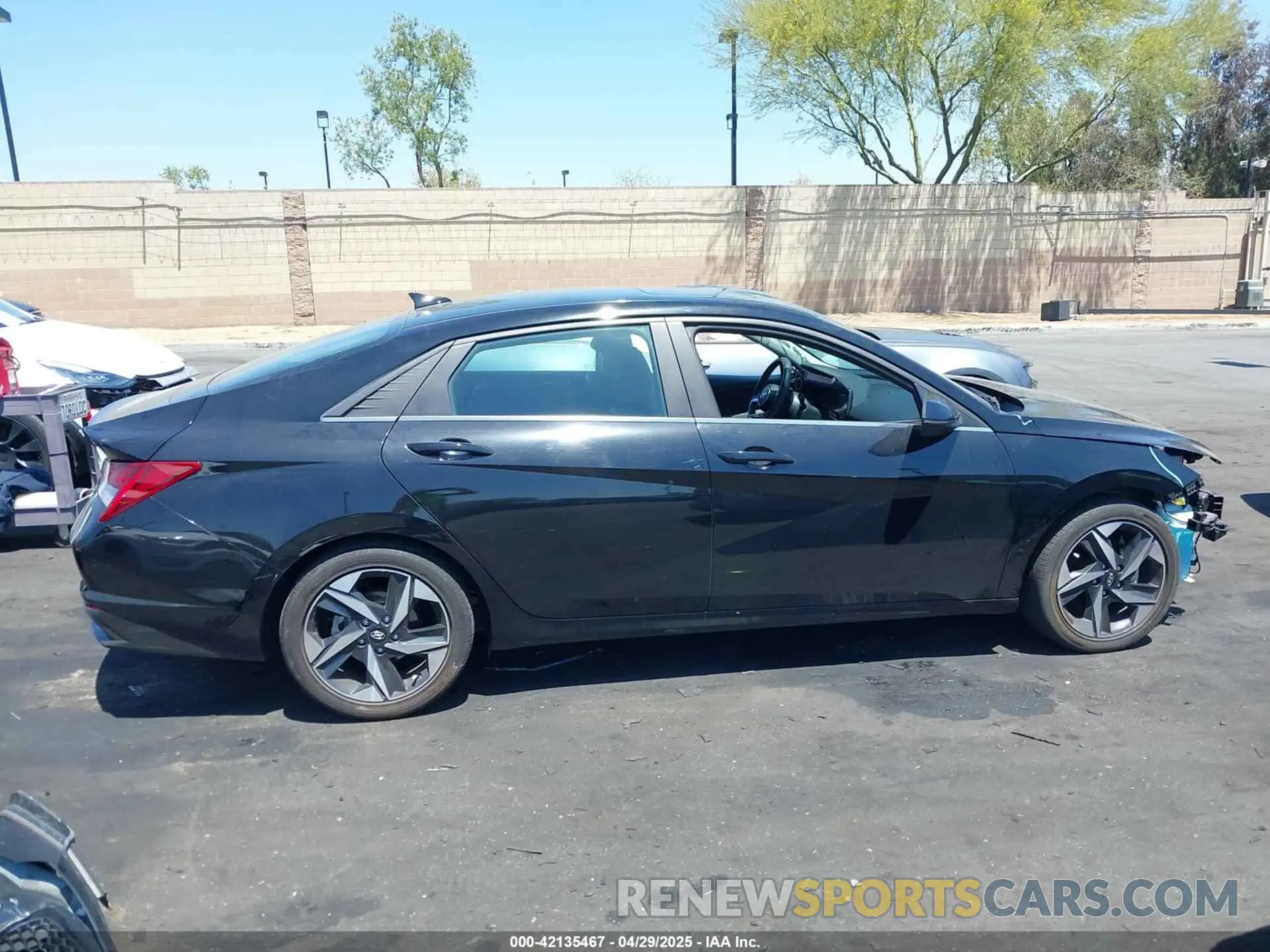 14 Photograph of a damaged car KMHLN4AJ8PU066081 HYUNDAI ELANTRA HYBRID 2023