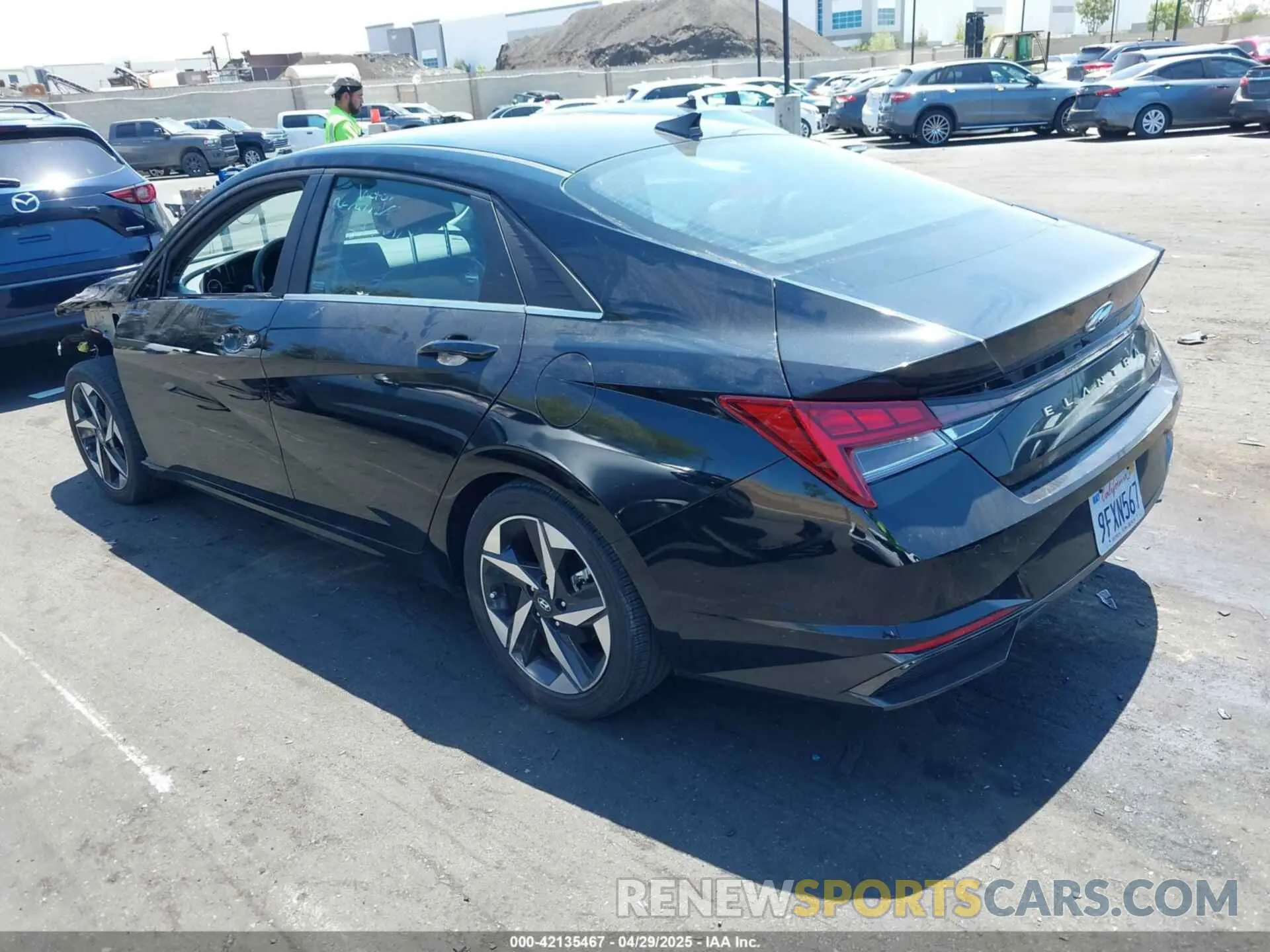 3 Photograph of a damaged car KMHLN4AJ8PU066081 HYUNDAI ELANTRA HYBRID 2023