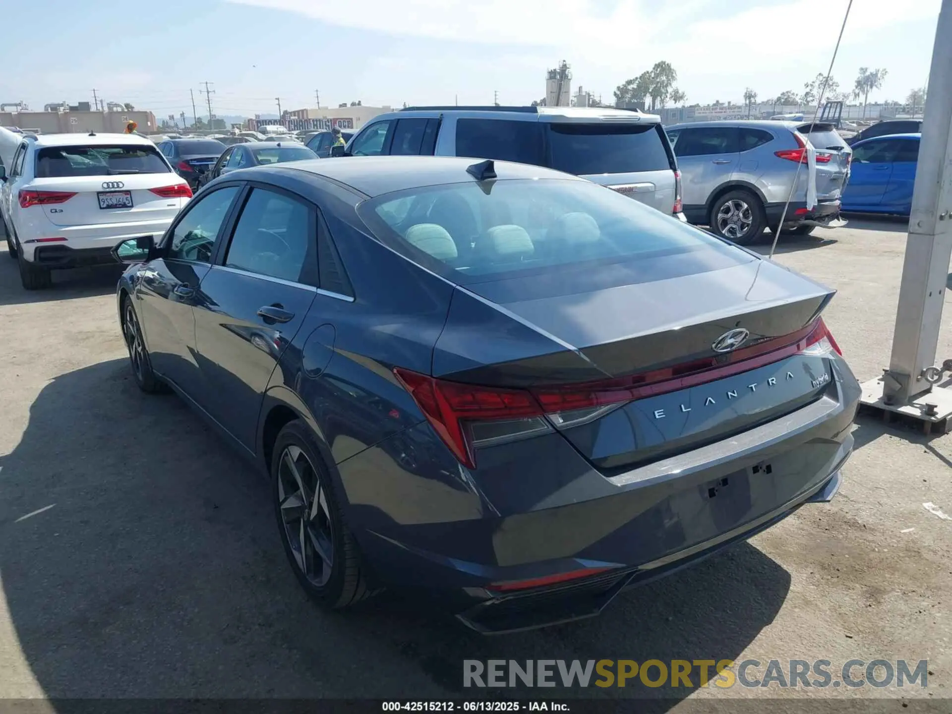3 Photograph of a damaged car KMHLN4AJ8PU074892 HYUNDAI ELANTRA HYBRID 2023