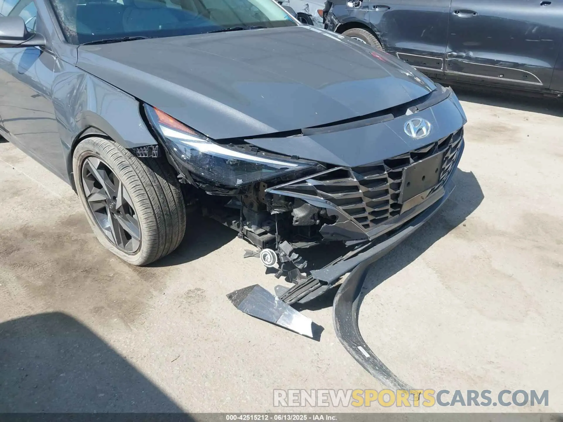 6 Photograph of a damaged car KMHLN4AJ8PU074892 HYUNDAI ELANTRA HYBRID 2023