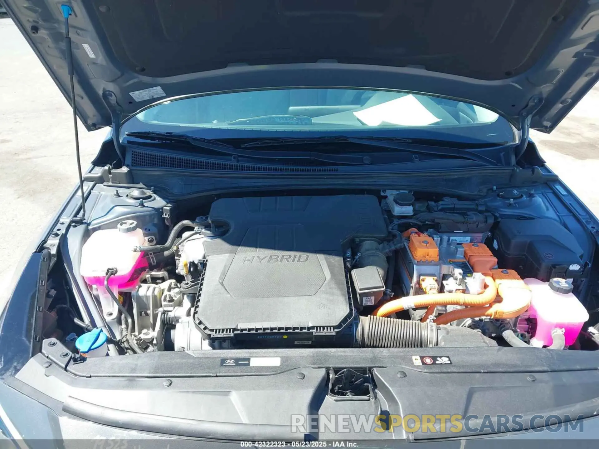 10 Фотография поврежденного автомобиля KMHLN4AJ9PU083715 HYUNDAI ELANTRA HYBRID 2023
