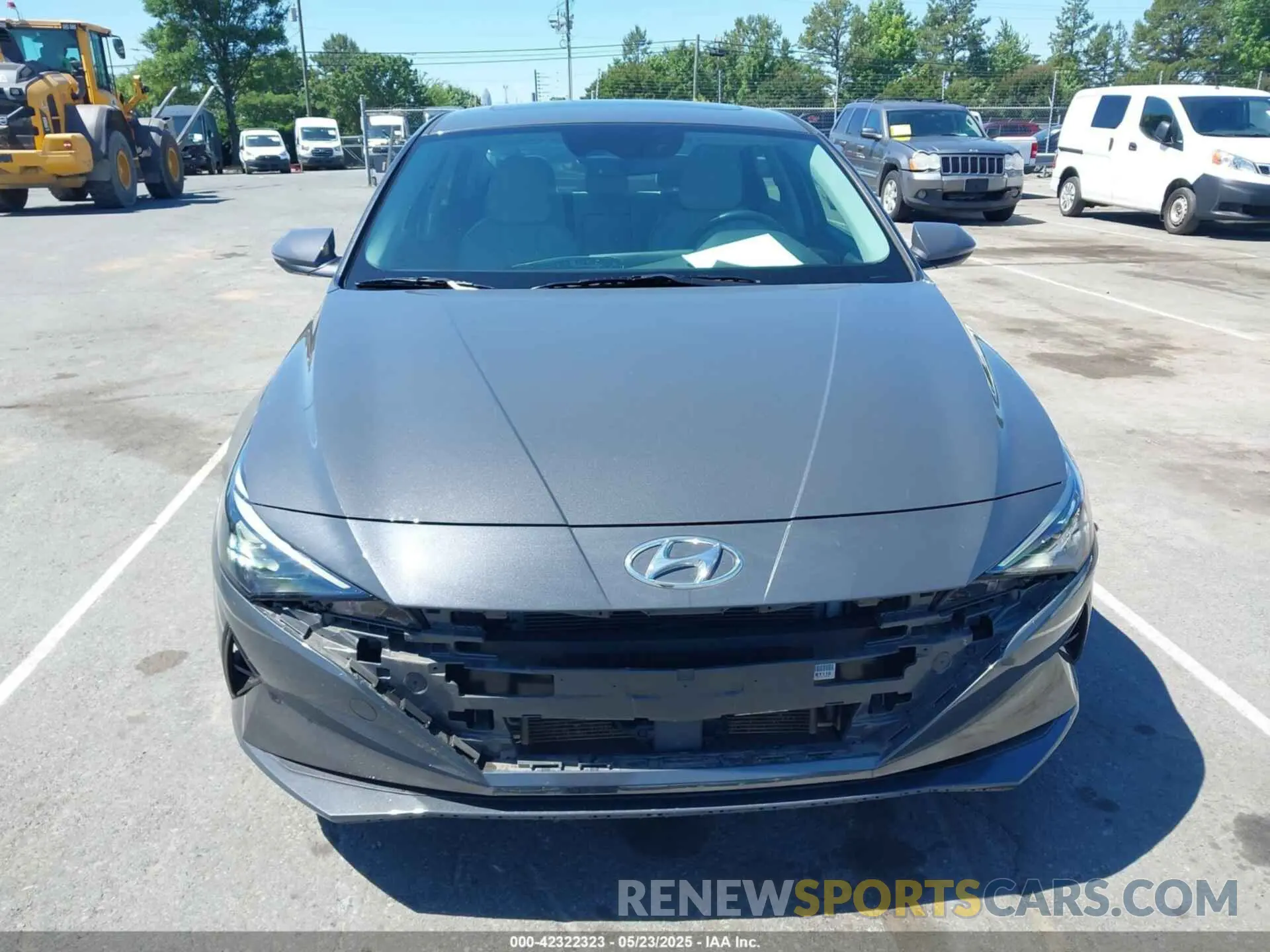 13 Фотография поврежденного автомобиля KMHLN4AJ9PU083715 HYUNDAI ELANTRA HYBRID 2023