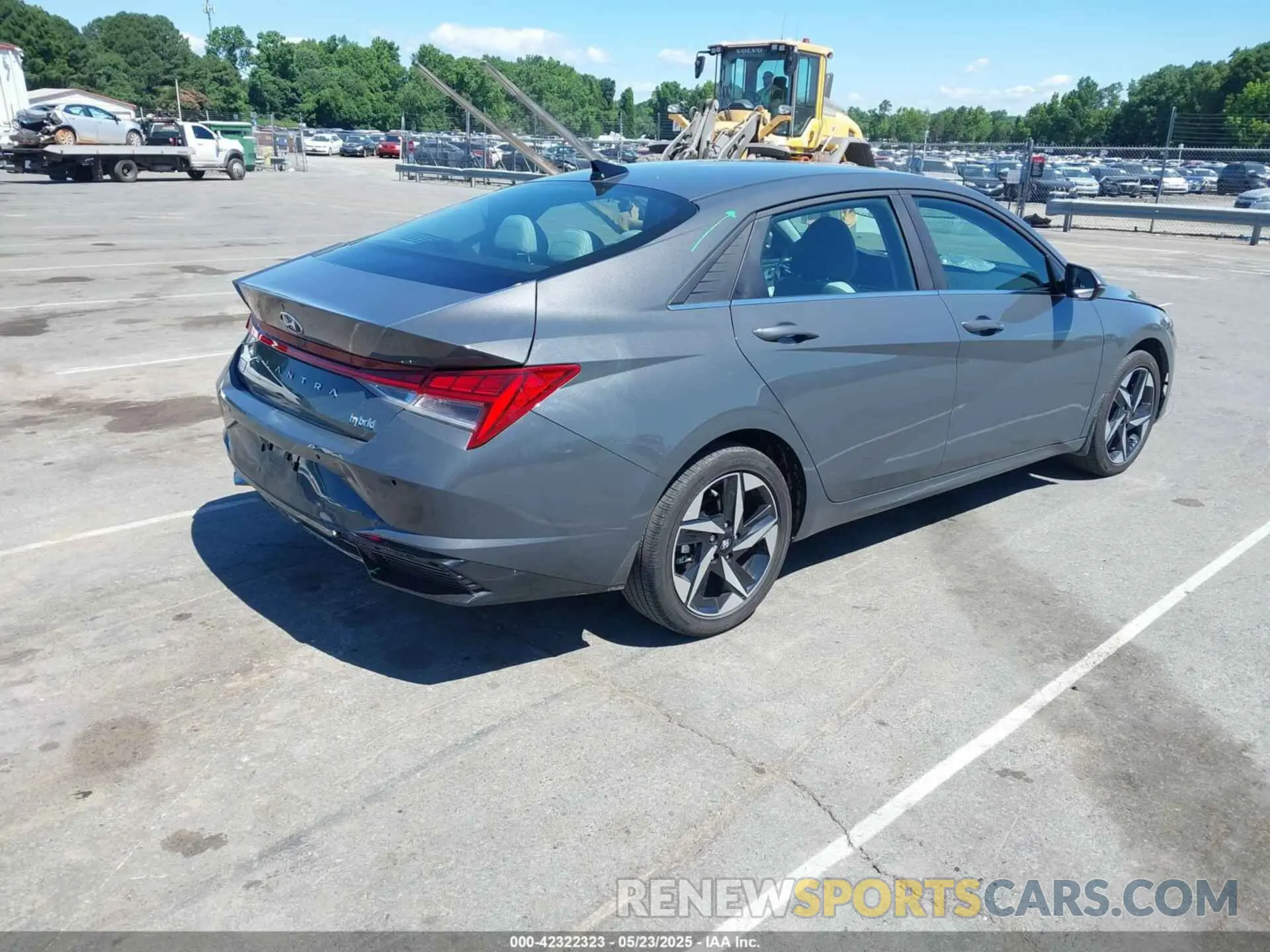 4 Фотография поврежденного автомобиля KMHLN4AJ9PU083715 HYUNDAI ELANTRA HYBRID 2023