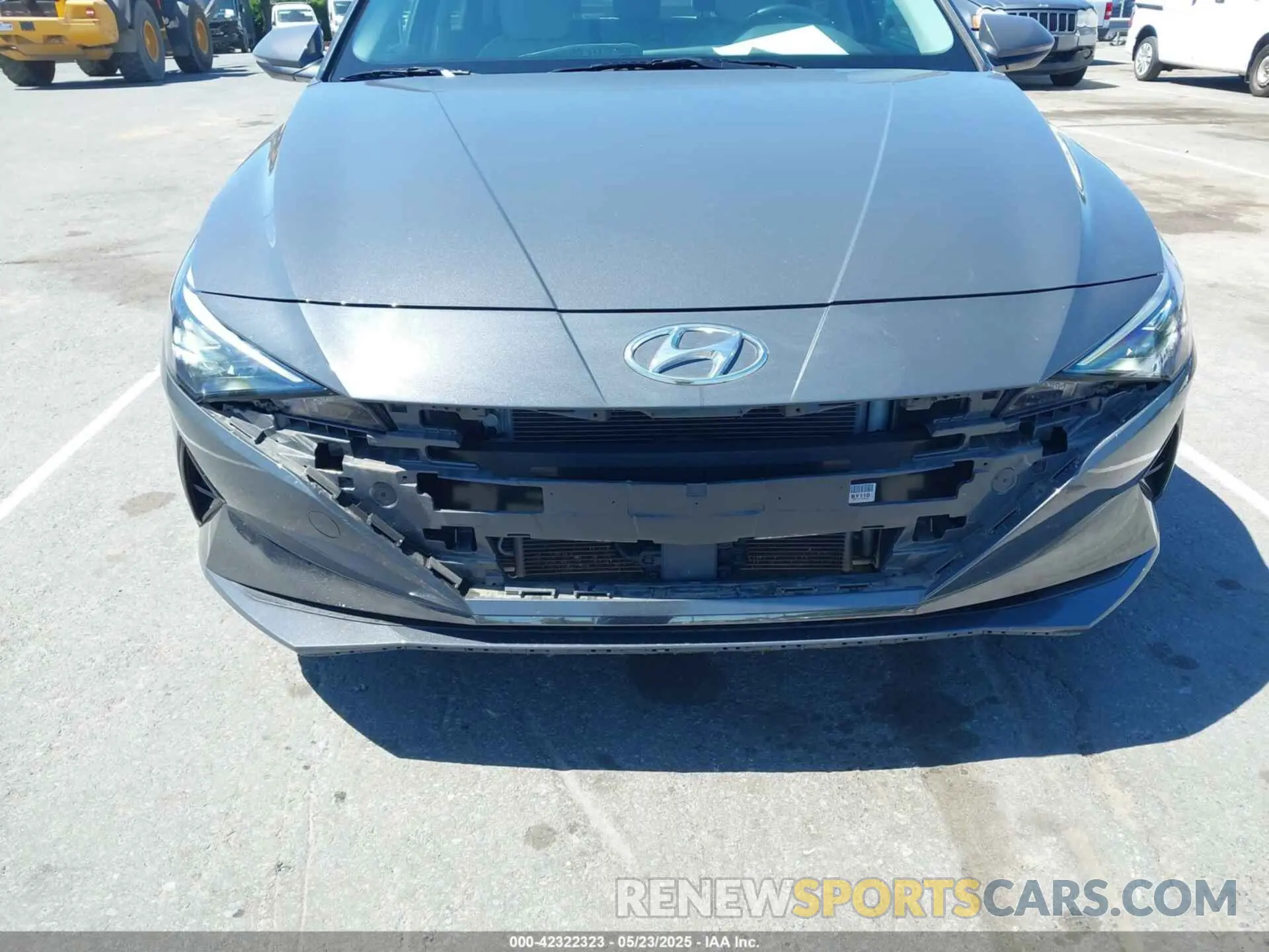 6 Фотография поврежденного автомобиля KMHLN4AJ9PU083715 HYUNDAI ELANTRA HYBRID 2023