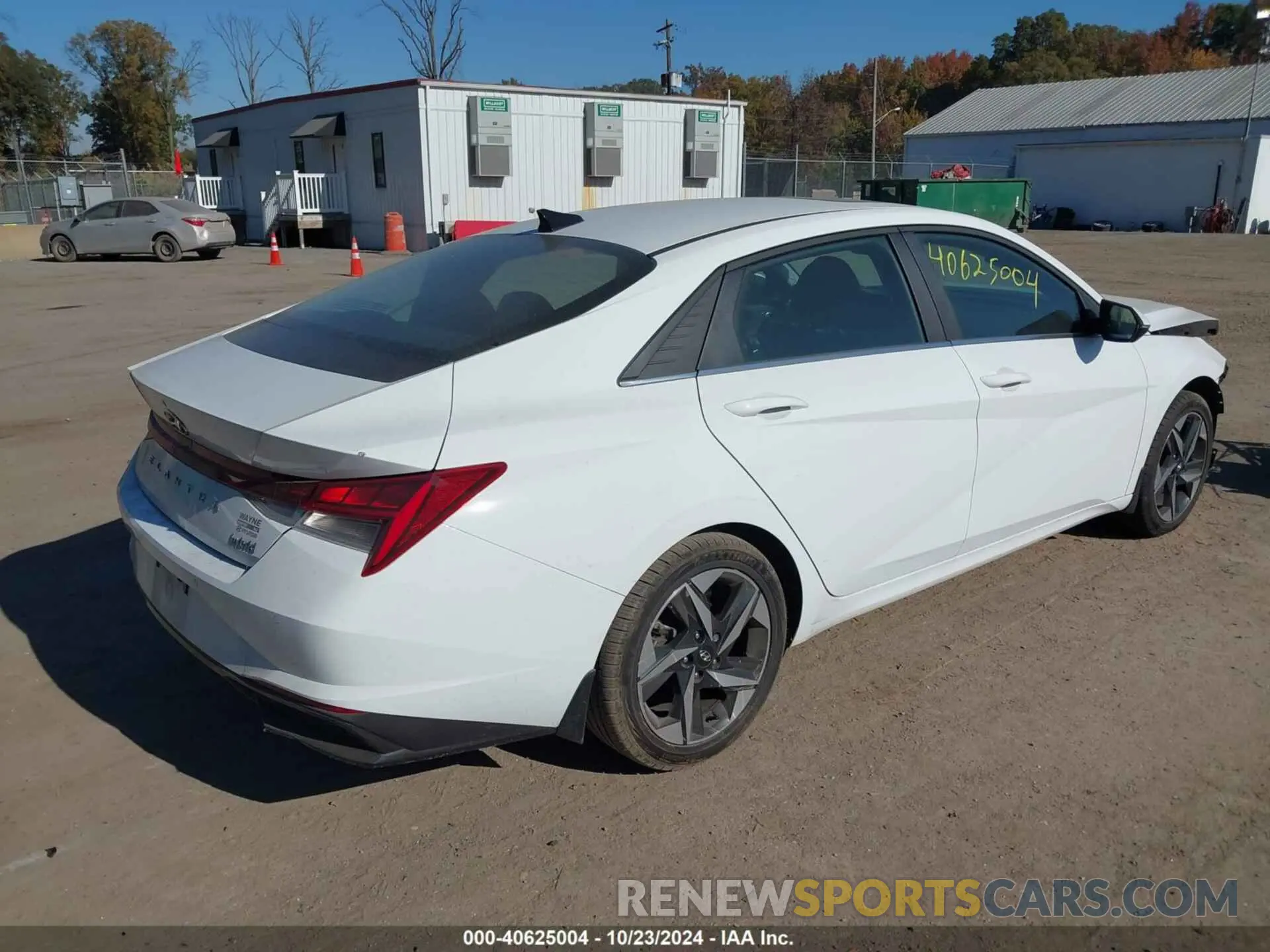4 Фотография поврежденного автомобиля KMHLN4AJXPU038556 HYUNDAI ELANTRA HYBRID 2023