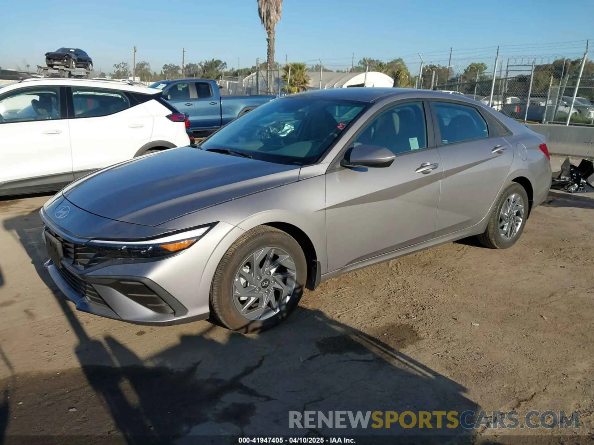 2 Photograph of a damaged car KMHLM4DJ0RU103156 HYUNDAI ELANTRA HYBRID 2024
