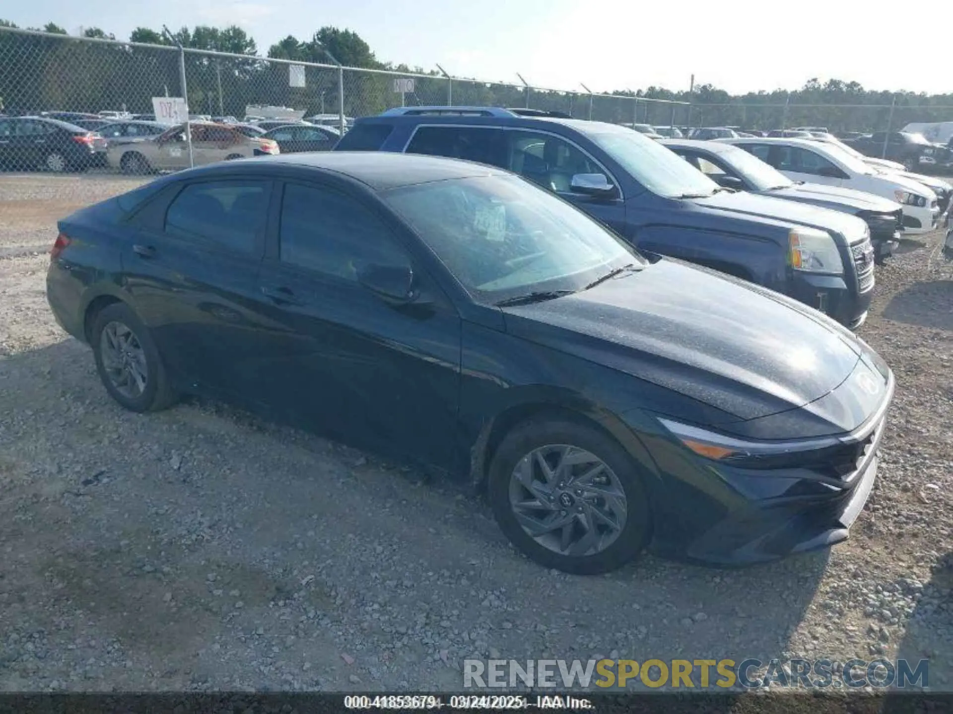 1 Photograph of a damaged car KMHLM4DJ9RU115175 HYUNDAI ELANTRA HYBRID 2024