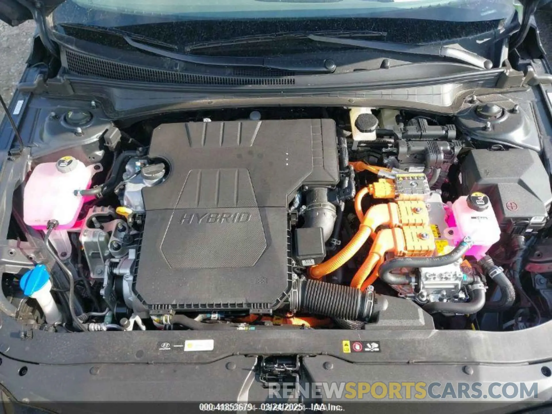 10 Photograph of a damaged car KMHLM4DJ9RU115175 HYUNDAI ELANTRA HYBRID 2024