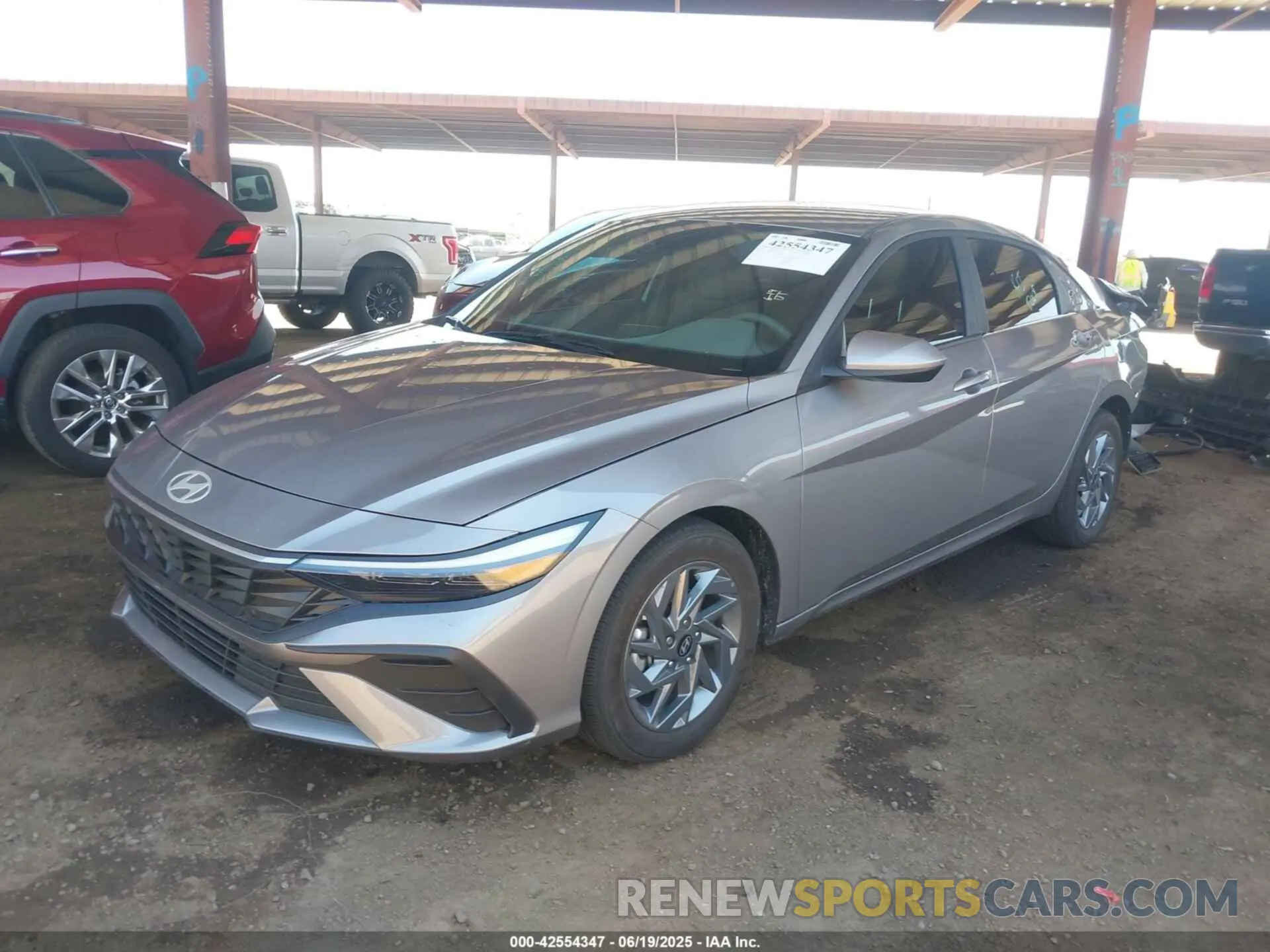 2 Photograph of a damaged car KMHLM4DJ9RU119615 HYUNDAI ELANTRA HYBRID 2024