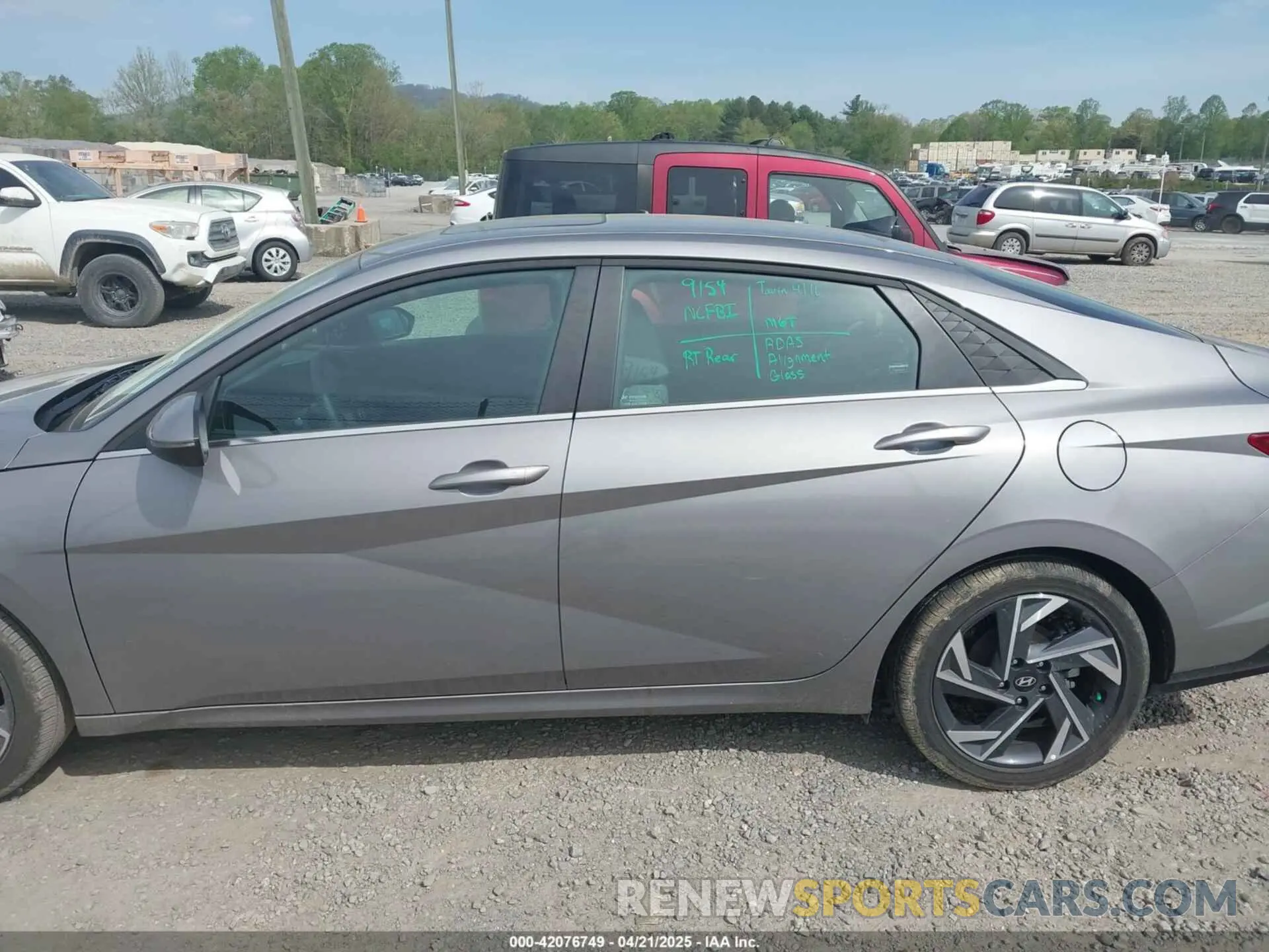 14 Photograph of a damaged car KMHLN4DJ0RU118270 HYUNDAI ELANTRA HYBRID 2024