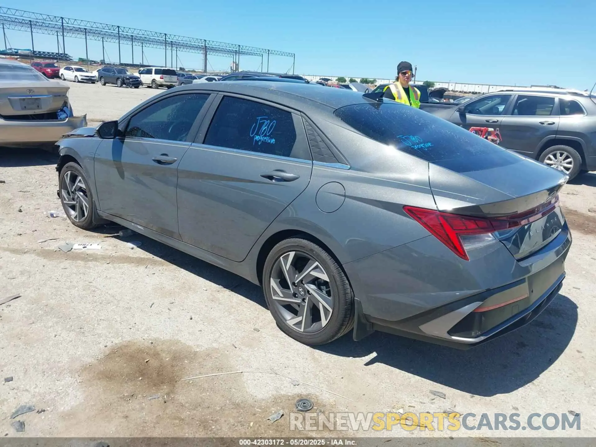 3 Photograph of a damaged car KMHLN4DJ2RU103415 HYUNDAI ELANTRA HYBRID 2024