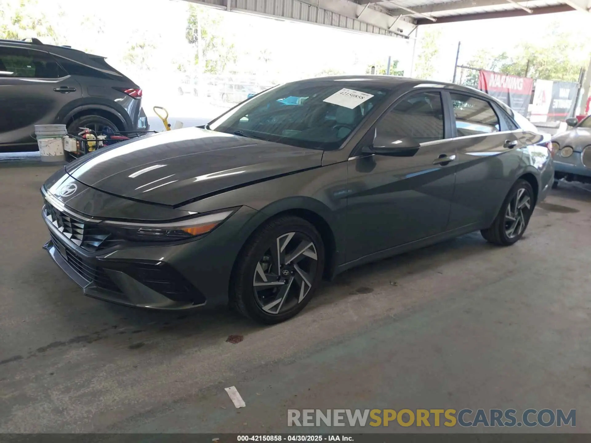 2 Photograph of a damaged car KMHLN4DJ2RU107190 HYUNDAI ELANTRA HYBRID 2024