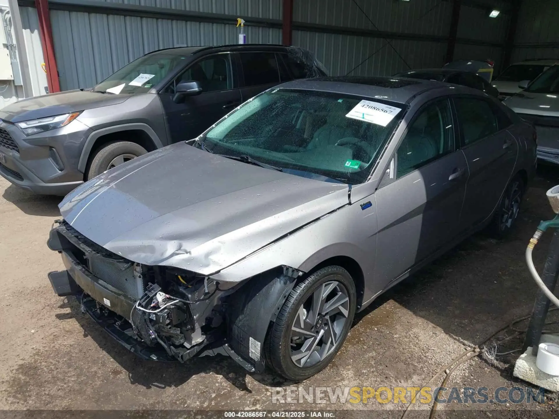 2 Фотография поврежденного автомобиля KMHLN4DJ4RU097410 HYUNDAI ELANTRA HYBRID 2024