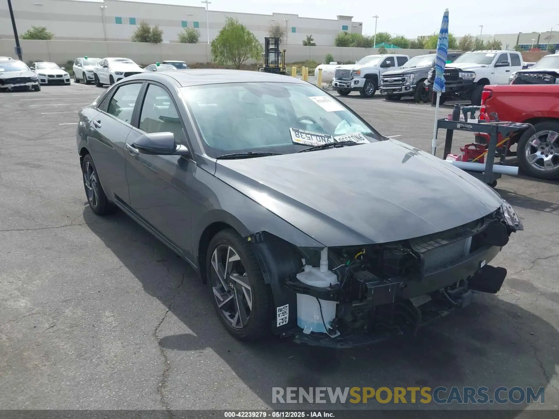 14 Photograph of a damaged car KMHLN4DJ6RU097585 HYUNDAI ELANTRA HYBRID 2024
