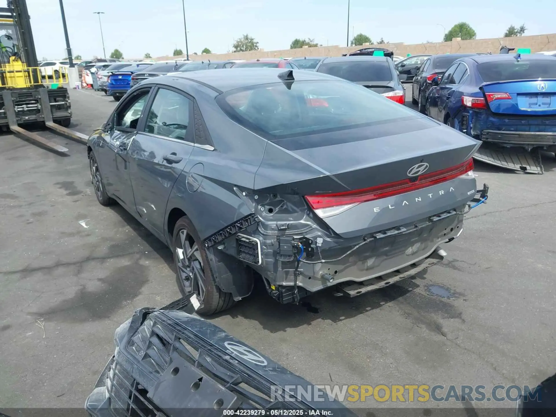 3 Photograph of a damaged car KMHLN4DJ6RU097585 HYUNDAI ELANTRA HYBRID 2024