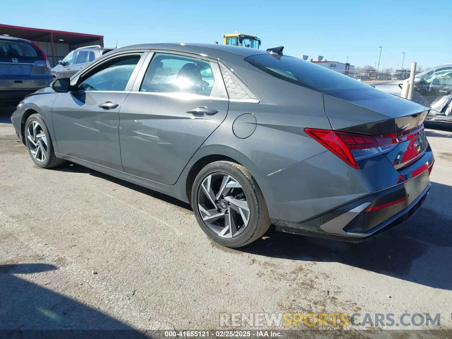 3 Фотография поврежденного автомобиля KMHLN4DJ9RU104111 HYUNDAI ELANTRA HYBRID 2024