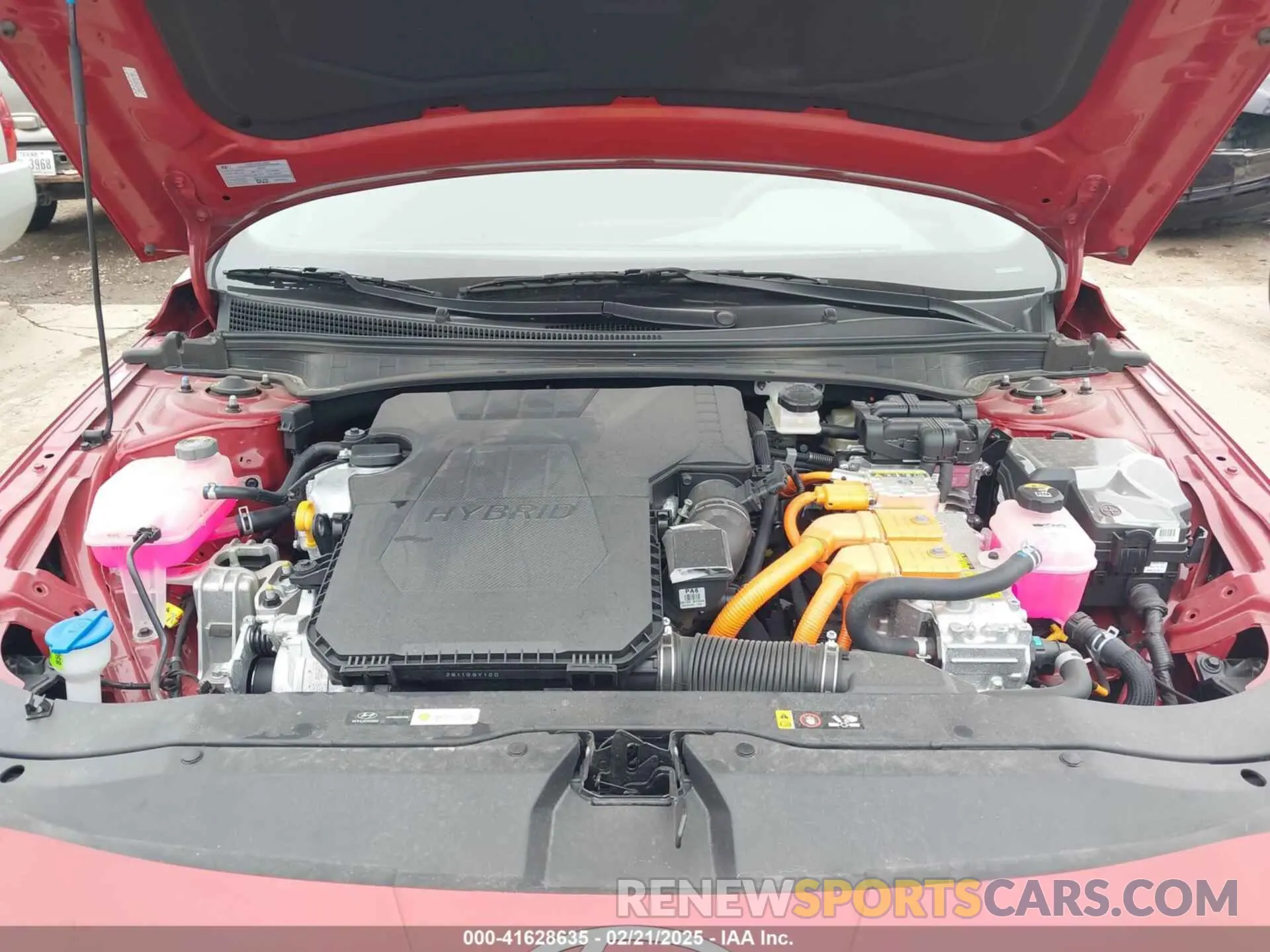 10 Photograph of a damaged car KMHLM4DJ0SU122263 HYUNDAI ELANTRA HYBRID 2025