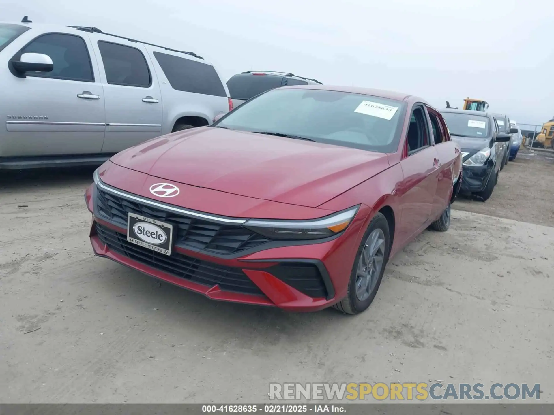 2 Photograph of a damaged car KMHLM4DJ0SU122263 HYUNDAI ELANTRA HYBRID 2025
