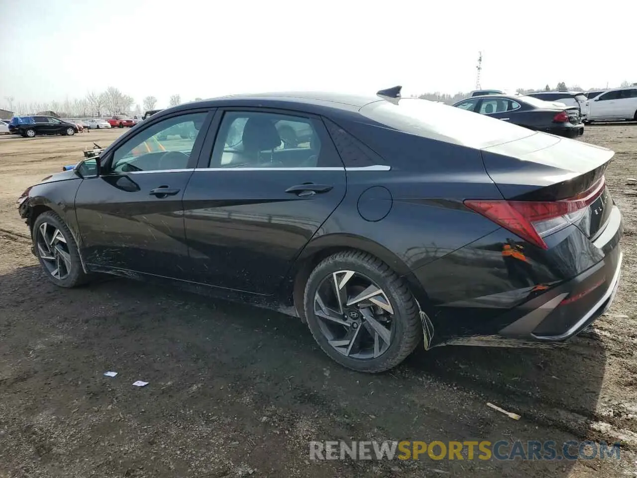 2 Photograph of a damaged car KMHLN4DG6RU739002 HYUNDAI ELANTRA LU 2024