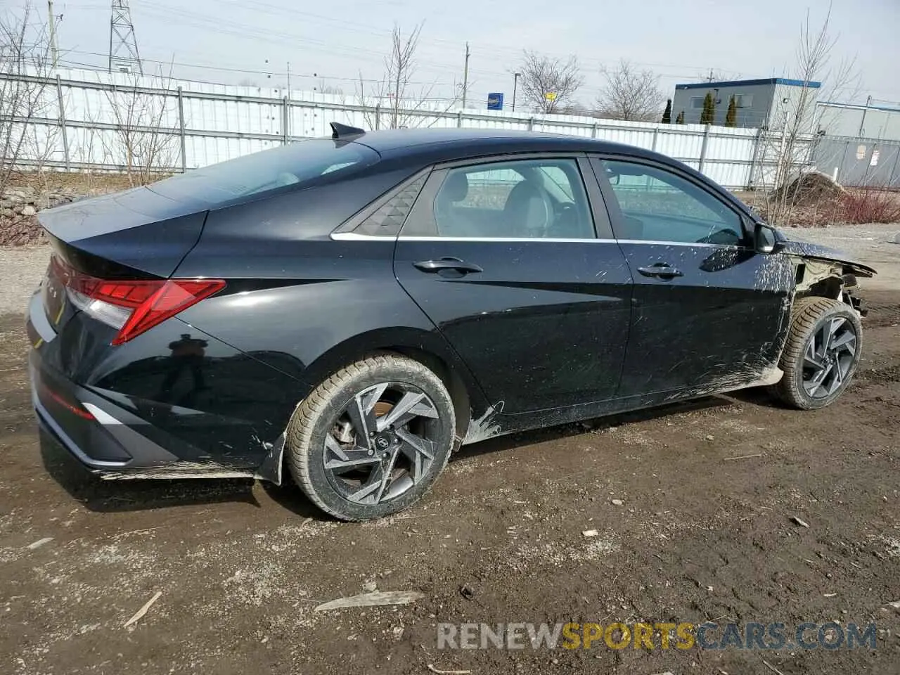 3 Photograph of a damaged car KMHLN4DG6RU739002 HYUNDAI ELANTRA LU 2024