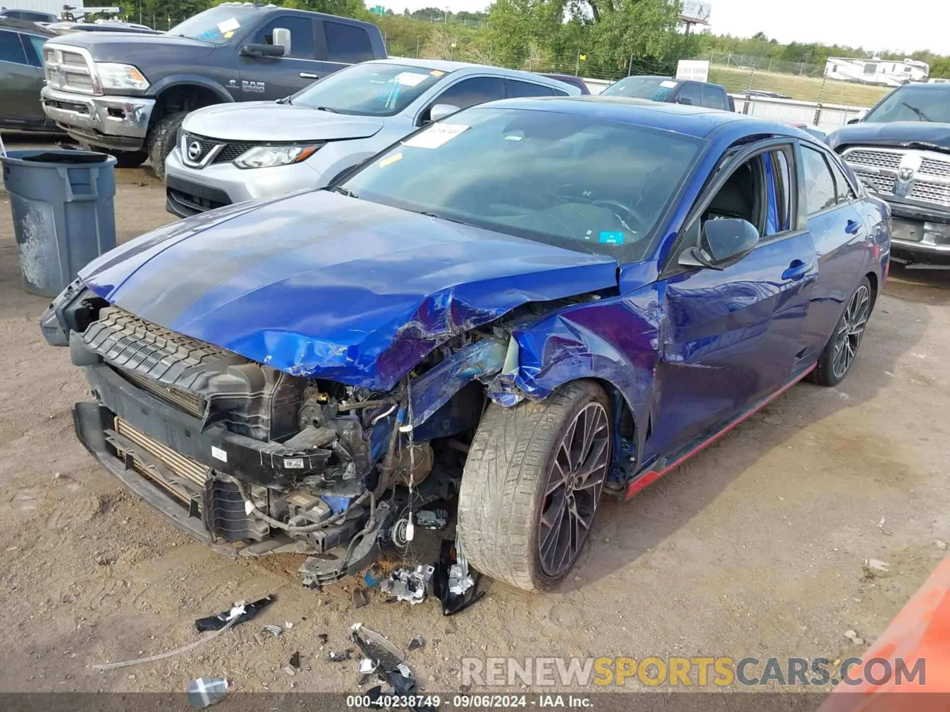 2 Фотография поврежденного автомобиля KMHLW4AK0NU003074 HYUNDAI ELANTRA N 2022