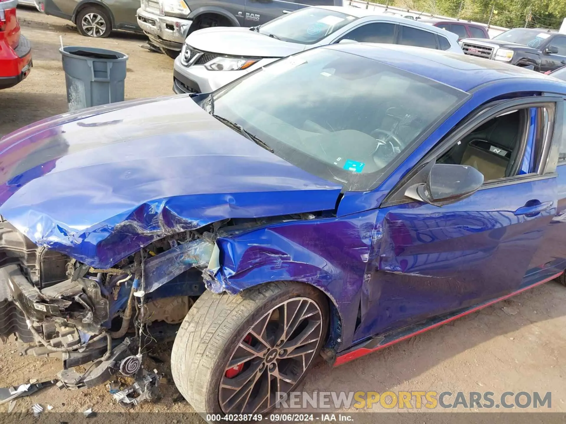 6 Фотография поврежденного автомобиля KMHLW4AK0NU003074 HYUNDAI ELANTRA N 2022