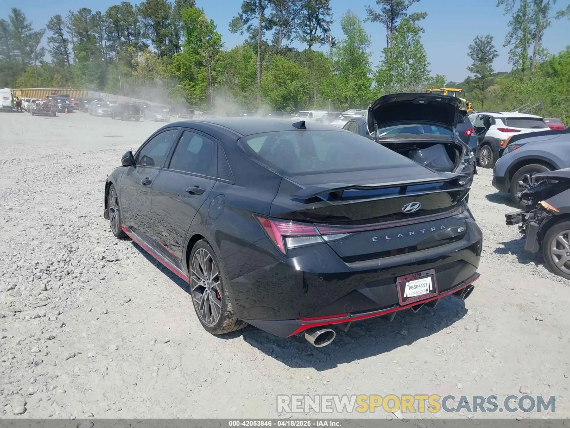 3 Фотография поврежденного автомобиля KMHLW4AK2NU004940 HYUNDAI ELANTRA N 2022