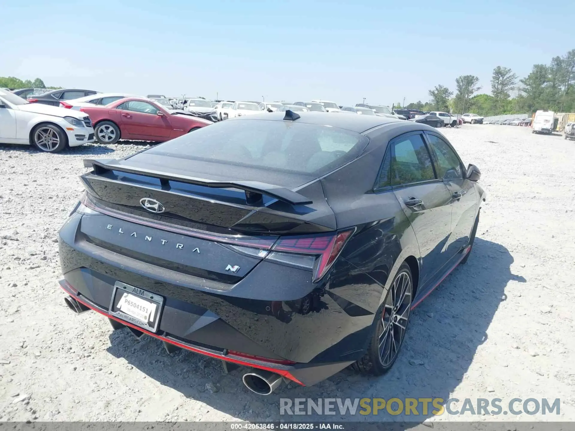 4 Фотография поврежденного автомобиля KMHLW4AK2NU004940 HYUNDAI ELANTRA N 2022