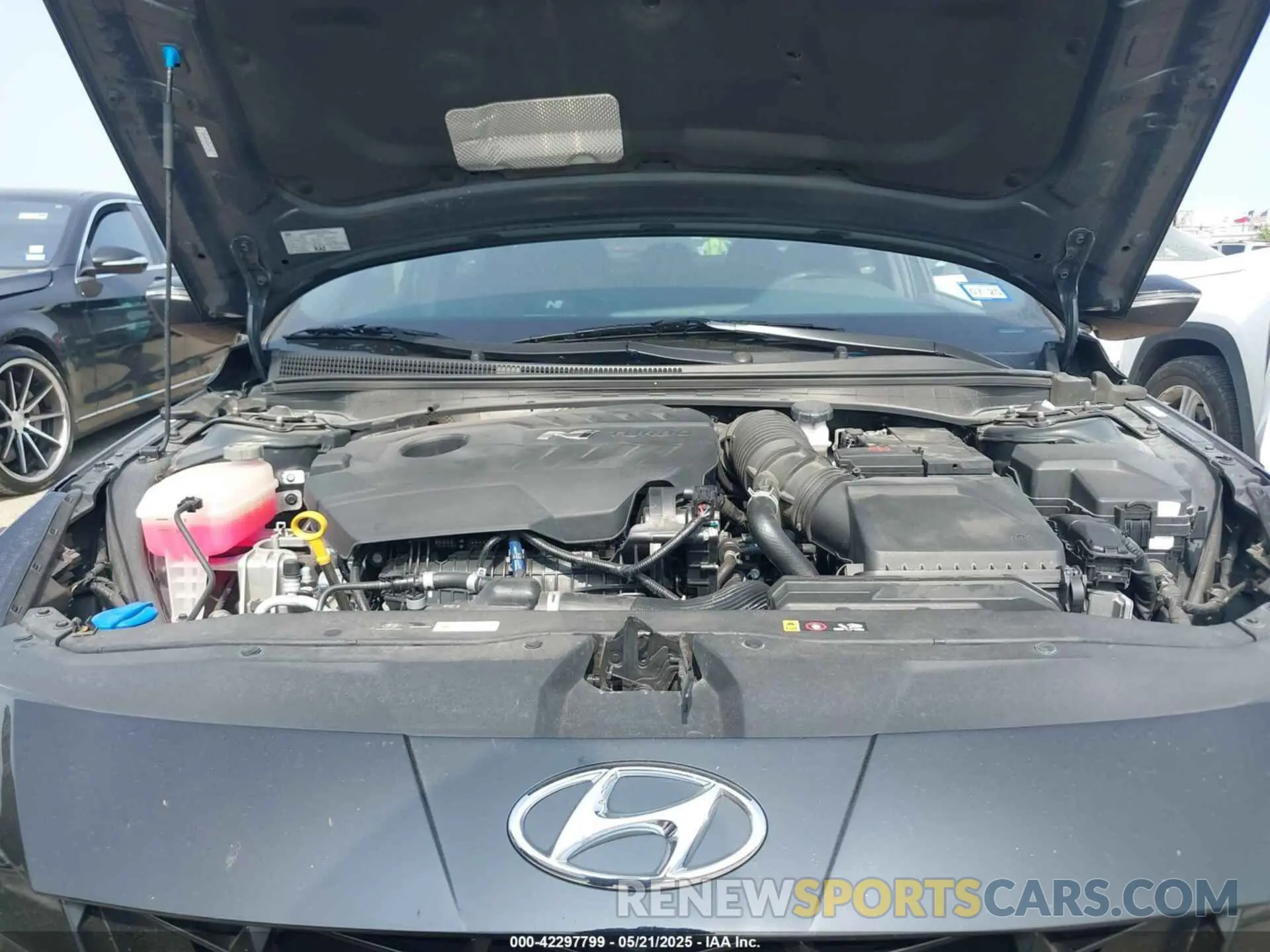 10 Photograph of a damaged car KMHLW4AK6NU005962 HYUNDAI ELANTRA N 2022
