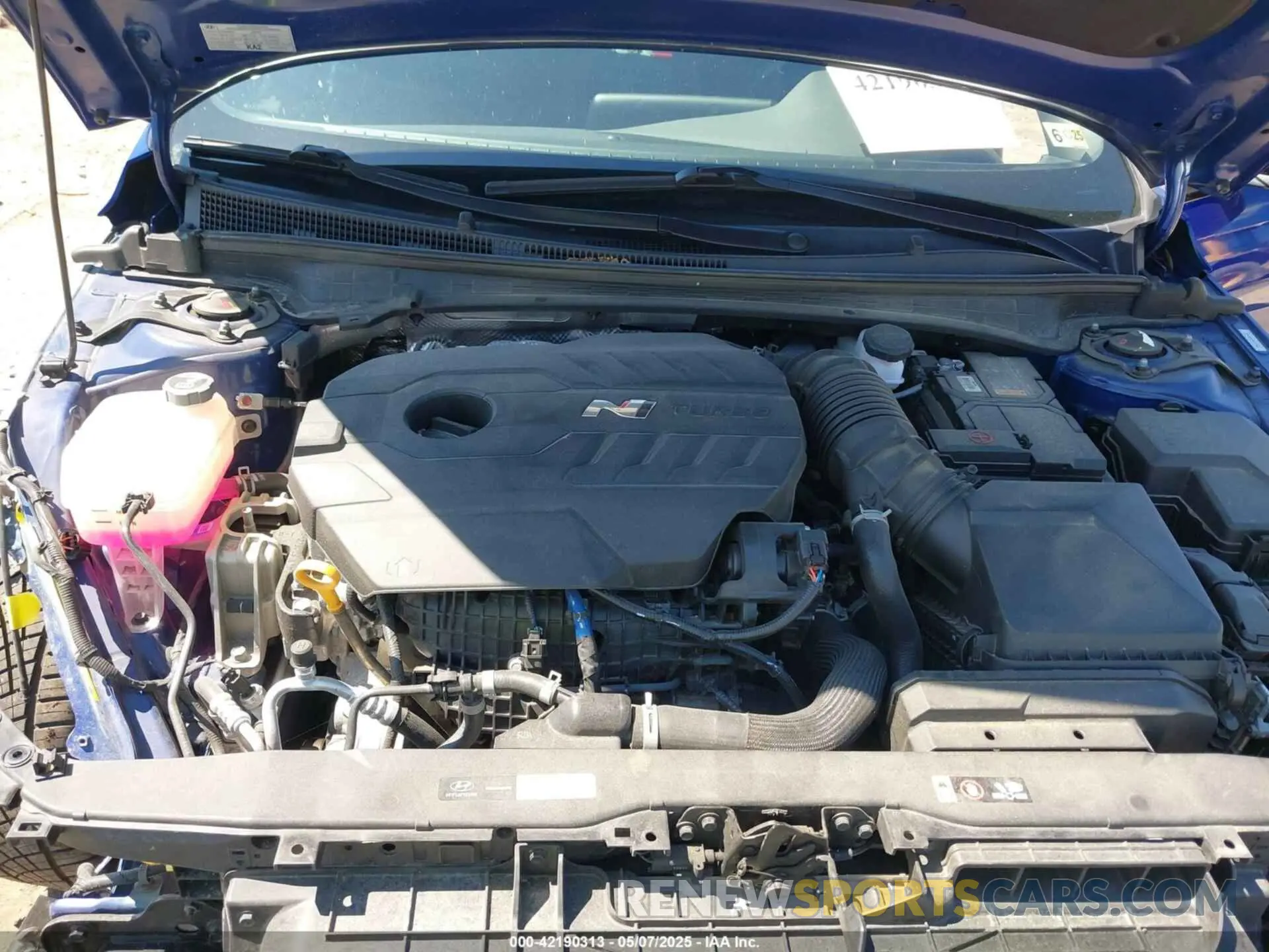 10 Photograph of a damaged car KMHLW4AKXNU004491 HYUNDAI ELANTRA N 2022