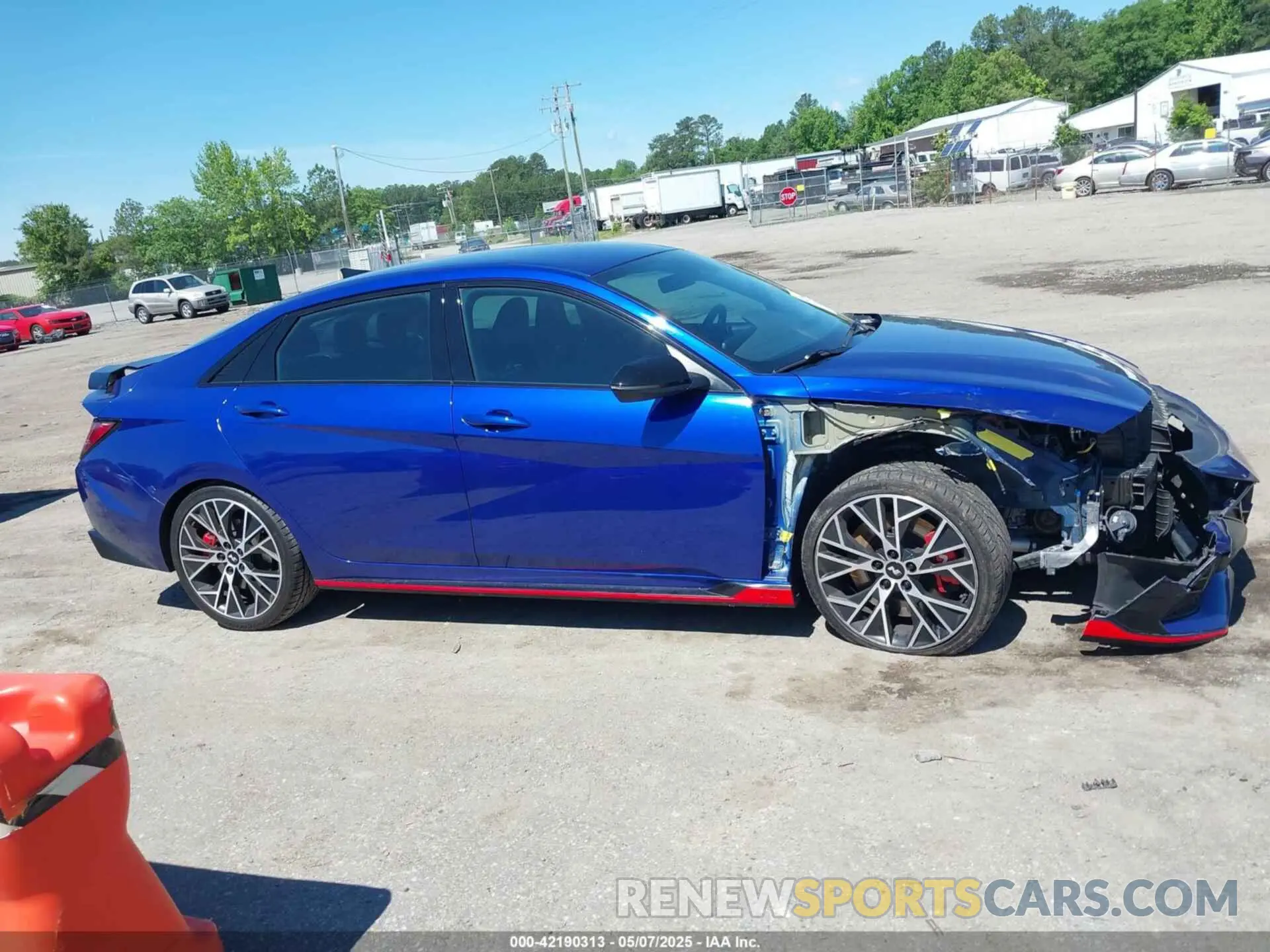 13 Photograph of a damaged car KMHLW4AKXNU004491 HYUNDAI ELANTRA N 2022
