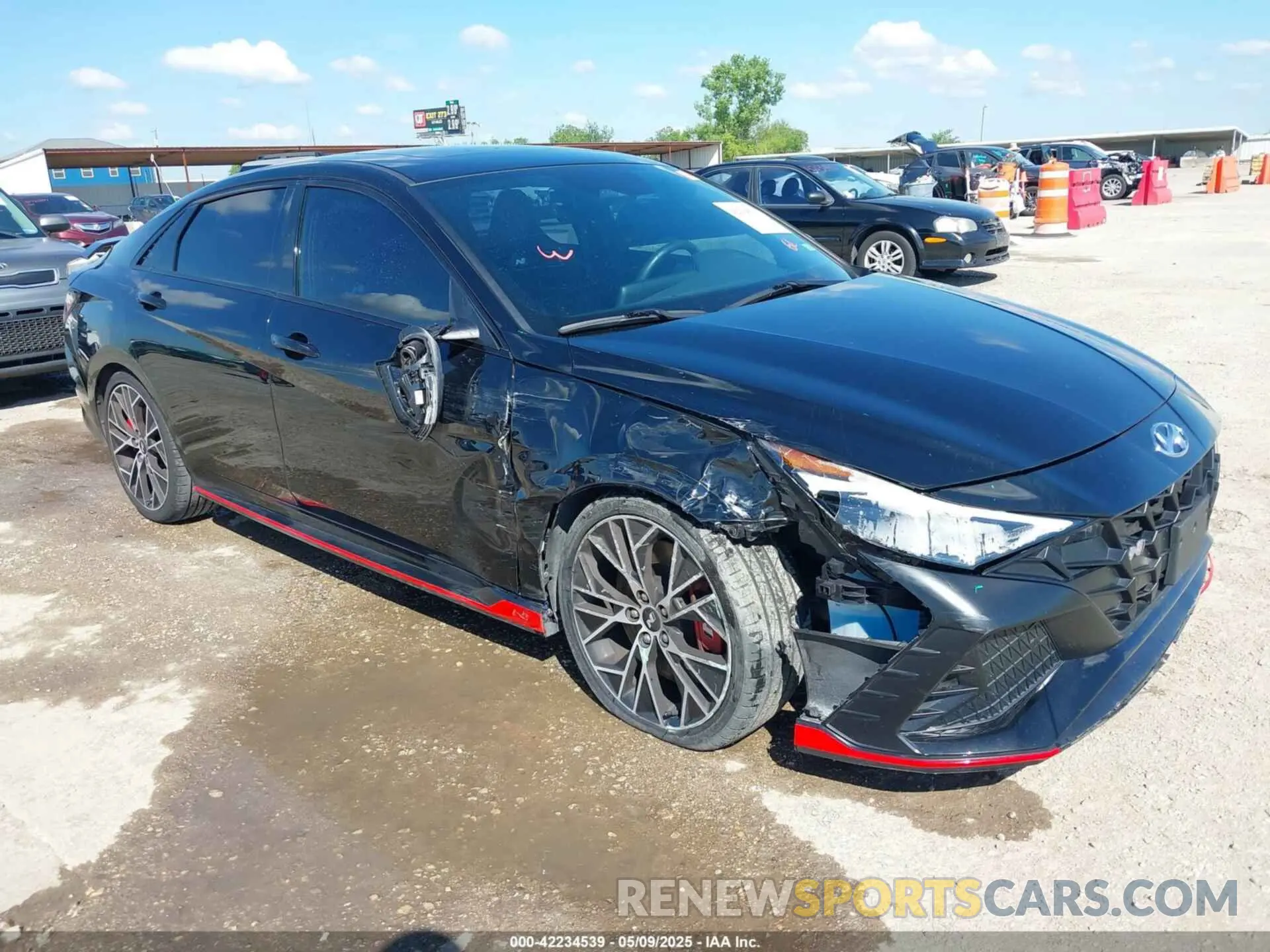 1 Фотография поврежденного автомобиля KMHLW4AK2PU009610 HYUNDAI ELANTRA N 2023