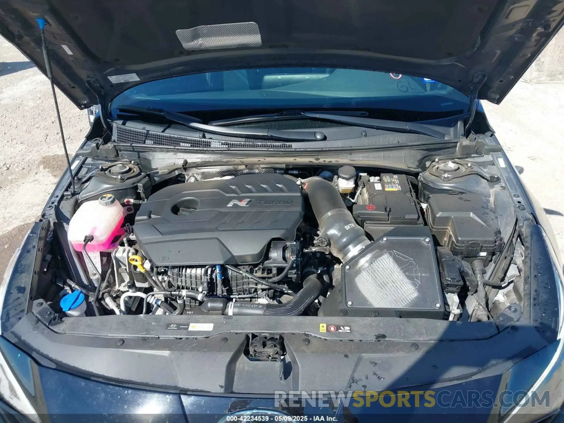 10 Фотография поврежденного автомобиля KMHLW4AK2PU009610 HYUNDAI ELANTRA N 2023