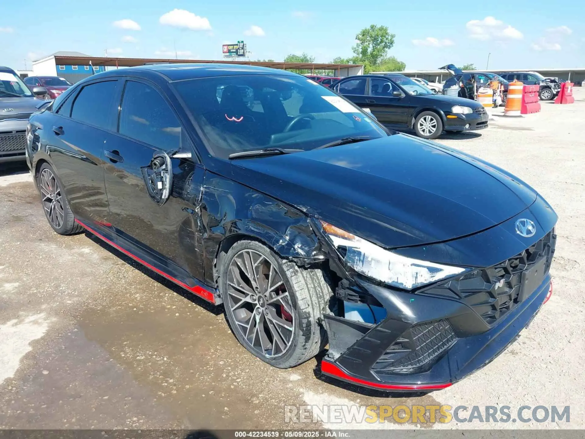 6 Фотография поврежденного автомобиля KMHLW4AK2PU009610 HYUNDAI ELANTRA N 2023