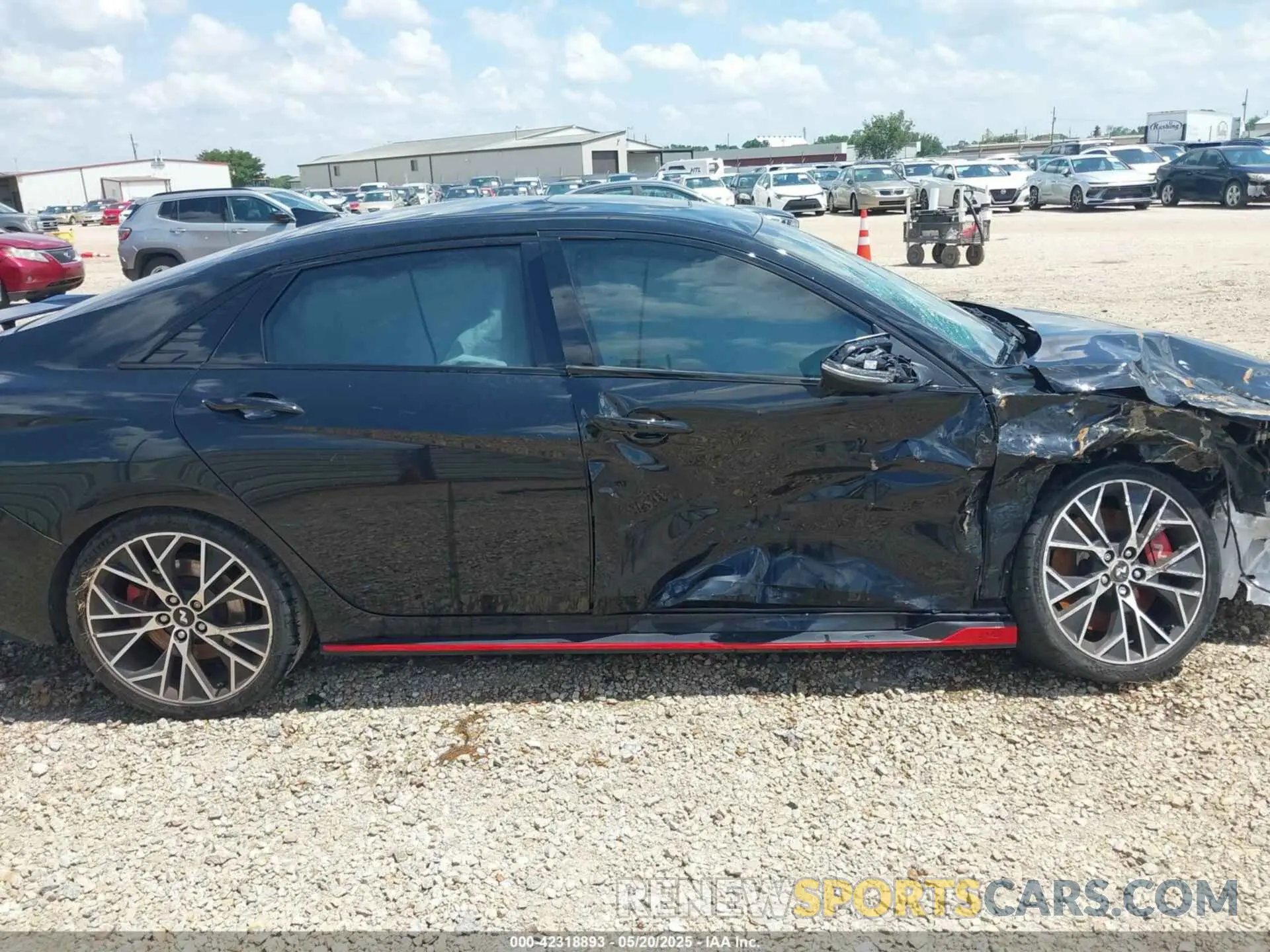 12 Photograph of a damaged car KMHLW4AK5PU010217 HYUNDAI ELANTRA N 2023