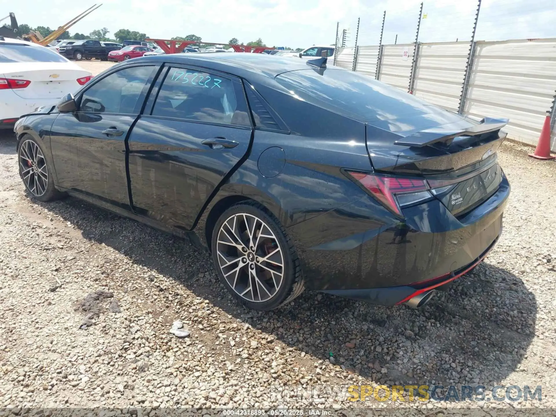 3 Photograph of a damaged car KMHLW4AK5PU010217 HYUNDAI ELANTRA N 2023