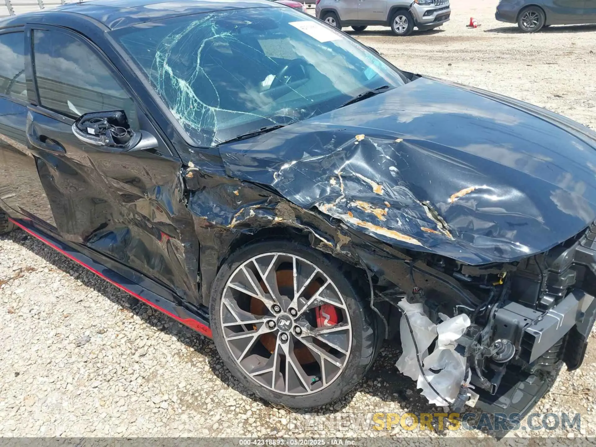 6 Photograph of a damaged car KMHLW4AK5PU010217 HYUNDAI ELANTRA N 2023