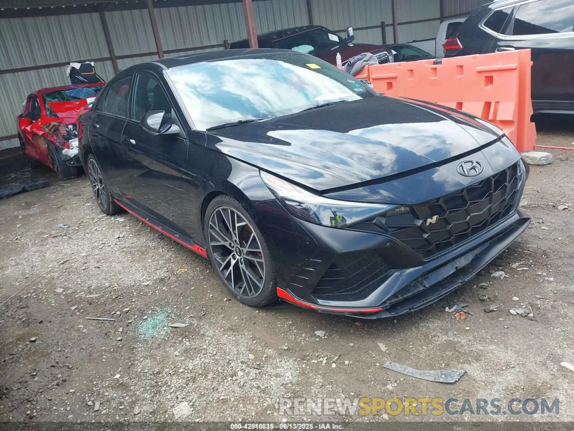 1 Фотография поврежденного автомобиля KMHLW4AK8PU013564 HYUNDAI ELANTRA N 2023
