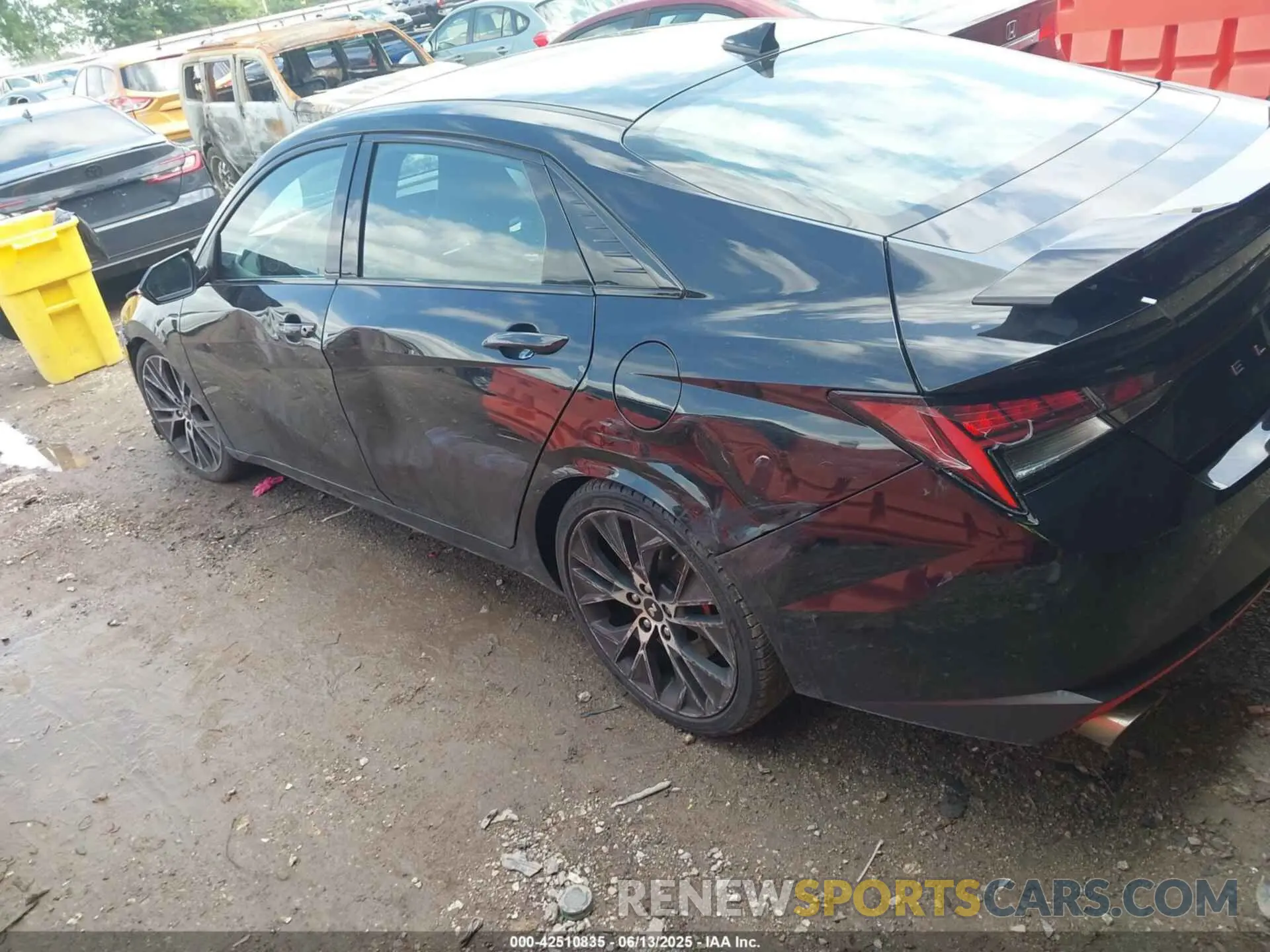 3 Фотография поврежденного автомобиля KMHLW4AK8PU013564 HYUNDAI ELANTRA N 2023