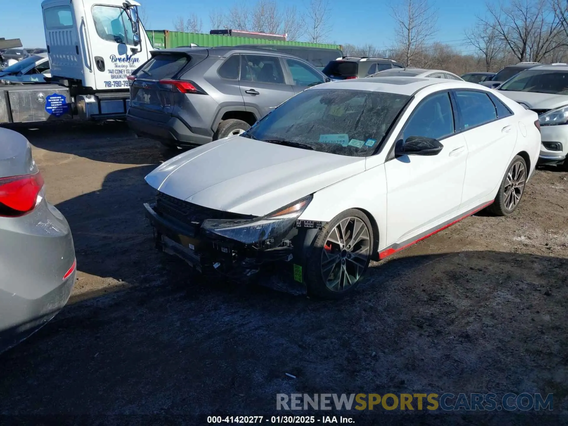 2 Photograph of a damaged car KMHLW4AK9PU016456 HYUNDAI ELANTRA N 2023