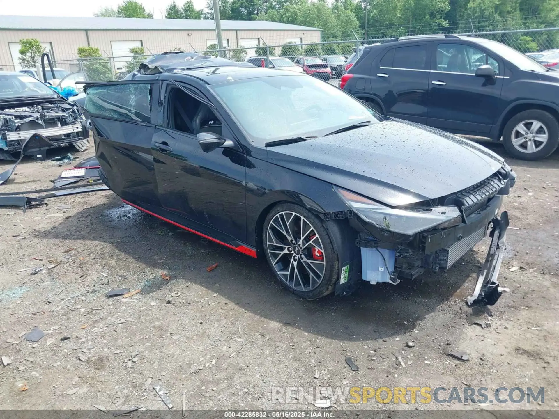 1 Photograph of a damaged car KMHLW4AKXPU010861 HYUNDAI ELANTRA N 2023