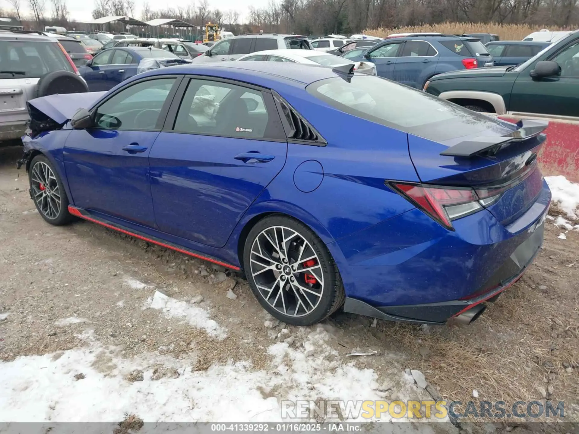 3 Фотография поврежденного автомобиля KMHLW4AKXPU015929 HYUNDAI ELANTRA N 2023