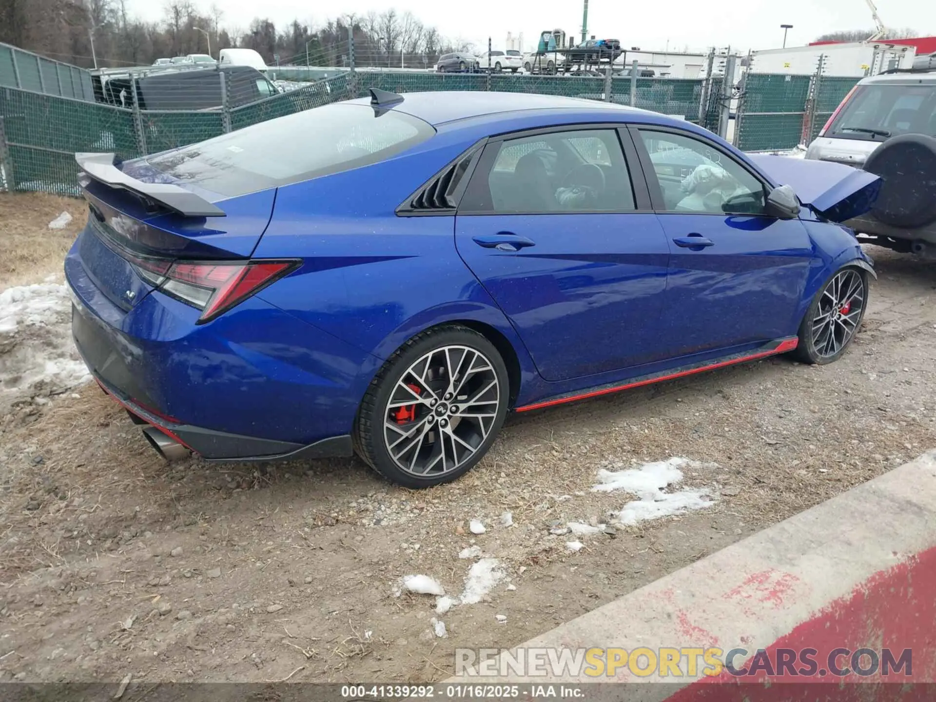4 Фотография поврежденного автомобиля KMHLW4AKXPU015929 HYUNDAI ELANTRA N 2023