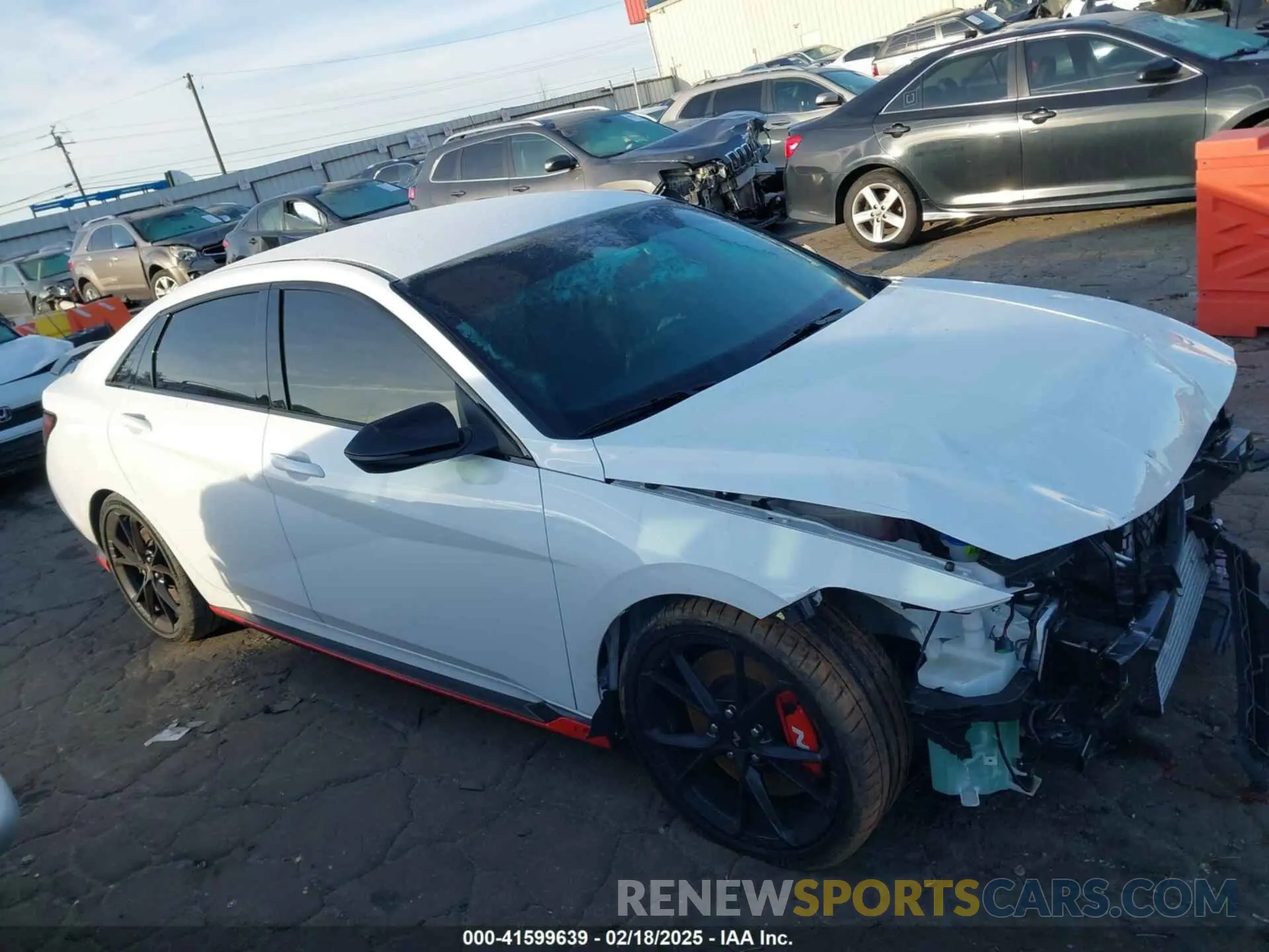 14 Photograph of a damaged car KMHLW4DK4RU022468 HYUNDAI ELANTRA N 2024