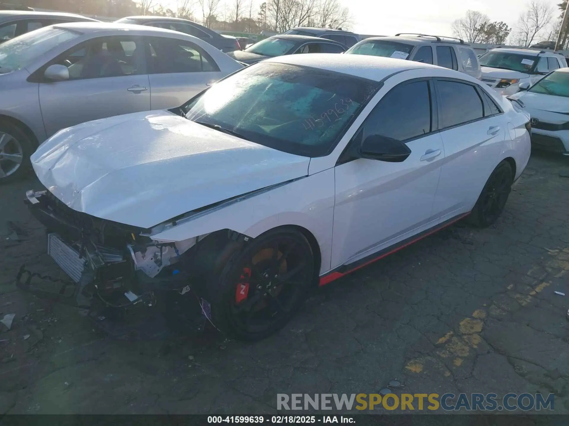 2 Photograph of a damaged car KMHLW4DK4RU022468 HYUNDAI ELANTRA N 2024