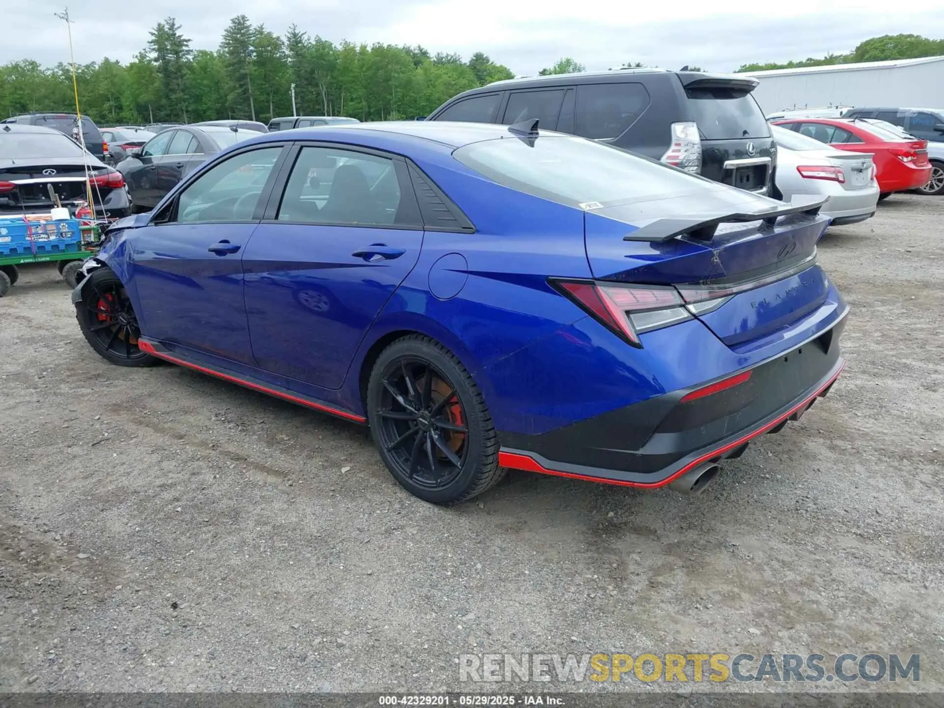3 Фотография поврежденного автомобиля KMHLW4DK8RU021341 HYUNDAI ELANTRA N 2024