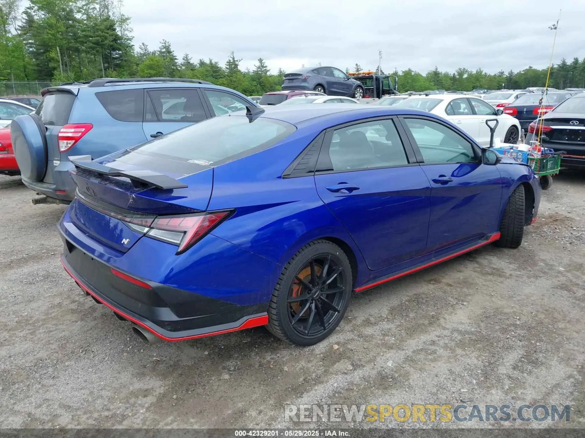 4 Фотография поврежденного автомобиля KMHLW4DK8RU021341 HYUNDAI ELANTRA N 2024