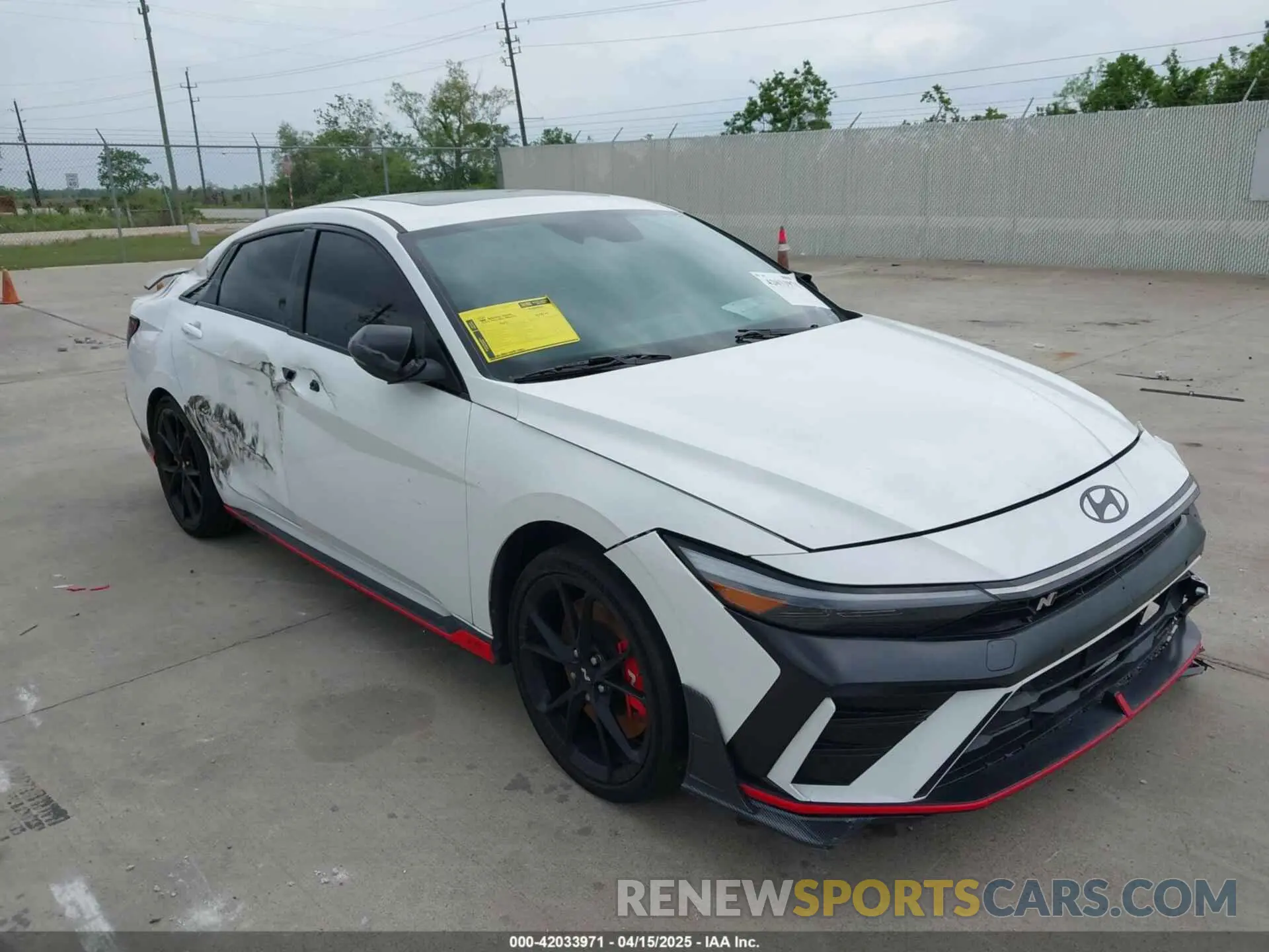 1 Фотография поврежденного автомобиля KMHLW4DK1SU023406 HYUNDAI ELANTRA N 2025
