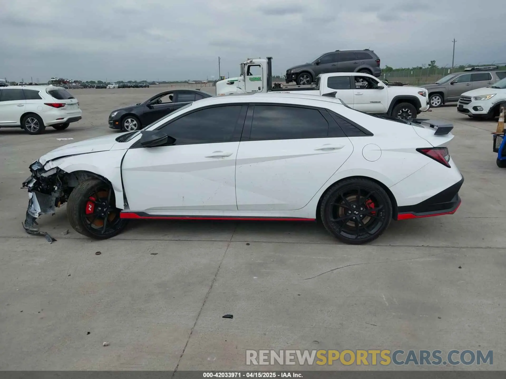 14 Фотография поврежденного автомобиля KMHLW4DK1SU023406 HYUNDAI ELANTRA N 2025