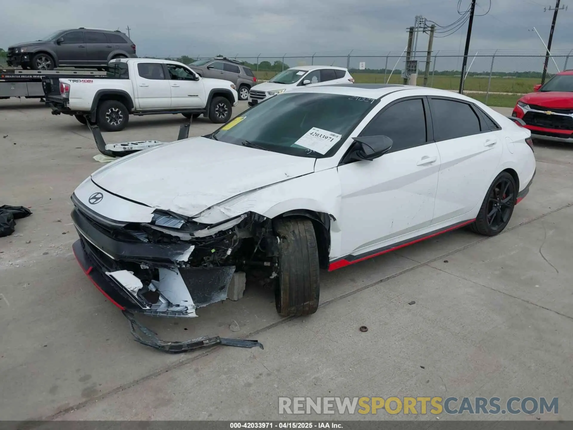2 Фотография поврежденного автомобиля KMHLW4DK1SU023406 HYUNDAI ELANTRA N 2025